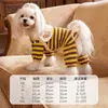 Ropa para Mascotas Estrella y Luna Ropa de Casa para Otoño e Invierno, Conjunto Cálido con Capucha de Cuatro Patas que Protege el Vientre para Perros Pequeños y Medianos