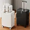 Nova Bagagem Retrô Caso Feminino Universal Roda Trolley Caso Masculino Estudante Durável Senha Caixa Caixa de Viagem Grande Capacidade Na Moda