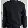 Comercio Exterior Otoño Moda Americana Deconstruido Peso Pesado Manga Larga Camiseta Hombre Otoño/Invierno Capa Base Marca de Moda Versátil Top Hombre