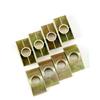 Conector Media Luna Hogar M6M8 Almohadilla Media Luna Sólida Aleación Arandela Auxiliar Accesorios Herrajes Muebles Tuerca