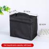 Estojo de caneta marcadora atacado transfronteiriço estojo de caneta marcadora papelaria lona preto lápis grande capacidade cortina para canetas