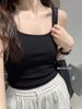 1045 # Sling Versátil de Rayón con Almohadilla de Busto Incorporada, Copa de Una Pieza, Ropa Interior y Exterior, Camiseta y Chaleco Ajustados sin Mangas para Mujer