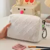 Bolsa de Almacenamiento Cosmético Bordada Estilo Ins de Alta Apariencia, Bolsa de Almacenamiento Portátil para Viaje, Bolsa Organizadora de Artículos de Tocador