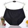 Roupa íntima feminina Yumei 8912 Cintura Média Seda Gelada Sem Costura Peça Única Tamanho Grande Calcinhas lisas plus size para mulheres