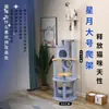Estrutura de Escalada para Gatos, Casa para Gatos, Arranhador Integrado, Grande Oferta Especial Villa para Gatos, Árvore para Gatos, Conjunto de Brinquedos para Gatos, Suprimentos para Autoentretenimento, Conjunto Completo