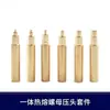 Acessórios para Impressora 3D Voron Porca de Fusão a Quente Cabeça de Pressão Ferramenta de Implantação de Latão Modelo M2-M8 Aquecimento Metabo