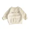 Suéter para niña cárdigan tejido a medida ropa de otoño chaqueta para bebé ropa de hilo de princesa para niños otoño