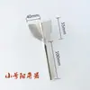 Acero Inoxidable Yin y Yang Ángulo Tirador Grande Pequeño Raspador de Filete Masilla Barro Diatomeas Esquina Herramienta de Procesamiento Profesional