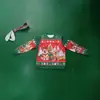 Sudadera Navideña de Cuello Redondo Modelo Nuevo 2025 Casual Peculiar Navidad Estampado Digital 3D Ropa de Pareja para Hombres y Mujeres