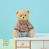 Suéter de Osito de Peluche Lindo Figura de Resina Decoración para el Hogar, Oficina, Coche Juguete Creativo Cultural de Moda Regalo Venta al por Mayor