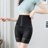 Pantalones de Seguridad Abotonados de Cintura Alta para Mujer para Usar como Ropa Exterior en Verano, Shorts Bottom Antiexposición, Borde de Encaje, Faja Abdominal, Levanta Glúteos, Ropa Interior Moldeadora