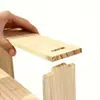 Estante para Pulseras de Madera Maciza, Estante de Exhibición para Cosméticos, Estante Escalera para Pulseras de Cuentas de Buda, Adornos de Almacenamiento para Muñecas Hechos a Mano, Exhibición de Pasadores