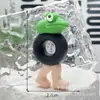 Llavero Caja Sorpresa Figura Shan Hai Jing Llavero Colgante Shan Guo Shan Hai Jing Figura de Palo de Madera de Goma Blanda 3D Pvc