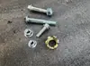 Peças para Quadriciclo Go-Kart Motocicleta Quadro Braço de Suspensão Peças de Ligação Flange Parafuso do Eixo Traseiro Fixadores