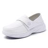 Zapatos de Enfermera de Punto Piel Genuina para Mujer Suela Suave Transpirables Antideslizantes No Cansan Zapatos de Trabajo de Hospital Venta al por Mayor Transfronteriza Dropshipping