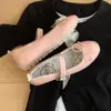 Zapatos Mary Jane Planos con Lazo 2026 Estilo Nuevo de Primavera Zapatos de Oficina con Correa Única Zapatos Rosas Individuales para Mujer Transpirables para Verano