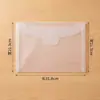 Bolsas de Arquivo Estilo Bolso Transparente A5 Transfronteiriças Feitas Sob Medida Amazon Estilo Horizontal Atacado A4 Armazenamento de Documentos Bolsas para Recibos Estilo Vertical