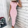2026 Nuevo Estilo Transfronterizo Casual Moda Femenina Europea y Americana Vestido Bodycon con Tirantes, Cuello Redondo, Corte Ajustado