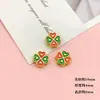 Moda nacional estilo étnico cuentas de la suerte boutique arena oro accesorios pulsera con bolsa de perlas pulsera de calabaza dragón joyería diy