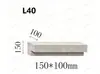 Componentes GRC Coluna Romana Relevo Cerâmica Expandida Linhas Linhas de Espuma EPS Linhas Decorativas de Parede Externa Contornos de Janela Suportes de Viga