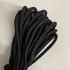 16 Bobinas de Cordones Redondos de Nylon Poliéster Blanco y Negro 1500D 1200D para Zapatos, Cordones para Cintura, Cordones para Sombreros, Accesorios para Zapatos y Ropa