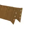 Cinturón Moldeador de Cintura para Mujer, Cinturón Ancho Estilo Corte, Decoración Versátil para Vestidos, Accesorio de Cintura Gótico Vintage Marrón