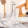 Vaso de vidro criativo de pequeno calibre, retrô, hidropônico, planta verde, flores frescas, arranjo de flores secas, ornamentos, estilo Ins, decoração de sala de estar