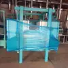 Pantalla de inspección de polvo al por mayor y al por menor adecuada para tamizar polvo de materiales químicos, alimenticios, de alimentación y otros pantalla plana de doble almacén