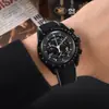 2024 Exportación Más Vendido Reloj de Cuarzo Super Luminoso para Hombre Niricha Correa de Silicona Conjunta Europea Fabricante Lote