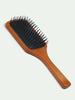 Pente com Almofada de Ar em Madeira de Faia é Arredondado e Não Machuca o Cabelo, Pente Fofo, Cabelo Liso, Combate Estática, Cabo Longo, Dentes Largos, Pente de Massagem, Pente para Cabeleireiro