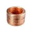 Cinturón Trenzado de Cobre Desnudo Cable de Puesta a Tierra de Puente Cuadrado 16 Cable Estándar Nacional Cable de Conexión Suave de Cobre Cable de Puente con Brida Cinturón Conductor