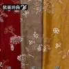 Tela de ante con bordado floral, estilo vintage, adecuada para ropa de otoño e invierno, chaquetas, vestidos y bolsos, en stock
