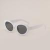 Gafas Xunge 2252 Montura Grande Cubre Rostro Montura Ovalada Carey Gafas de Sol Multicolor Gafas de Sol con Remaches para Mujer Hombre