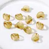 Cuentas de Sauce Retorcido Multicolor Cuentas de Vidrio con Agujero Recto Irregular para Collar Pulsera Joyería para Orejas Accesorios con Cuentas