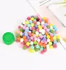 Pinzas pequeñas para niños entrenamiento de motricidad fina material didáctico hecho a mano jardín de infantes clips de plástico práctica de pinzar pompoms frijoles
