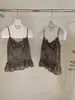 WGWE9531 Guangzhou Trece Líneas Ropa para Mujer 2026 Nuevo Estilo Petite Estilo Chica Popular Estampado de Leopardo Ajuste Delgado Camisola Verano