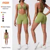 Nuevo Traje de Ropa de Yoga Ajustada de Cintura Alta Transfronterizo Chaleco Delgado para Correr Fitness Deportes al Aire Libre Traje de Ropa de Fitness