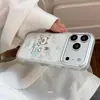 Diário Divertido Infantil Estilo Aplicável para Capa de Celular Apple 18pro iphone16 Transparente Estilo Ins Animal 17 À Prova de Queda 15 Macio