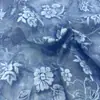 Tela de Malla Bordada Nueva para Primavera y Verano, Tela de Malla Elástica para Vestidos Cheongsam de Mujer, Tela Bordada con Lentejuelas Estilo Chino