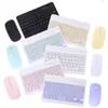 Teclado Bluetooth es Adecuado para Apple Ipad, Teléfonos Móviles, Tablets, Ios, Tablets Huawei, Set de Teclado y Ratón Externos