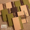 Cuaderno Patchwork de Posos de Café Ecológico Transfronterizo A5 Cuaderno de Negocios de Corcho Regalo Corporativo con Logo Personalizable