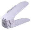 Zapatero de plástico ajustable transfronterizo, zapatero de dormitorio de doble capa integrado, ahorra espacio, estante de almacenamiento desmontable de fábrica