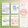 Cuaderno de Plástico con Cubierta de Dibujos Animados A7 Cuaderno de Bolsillo para Estudiantes con Cierre Cuaderno Portátil Mini Cuaderno de Alto Valor