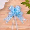 Cruz 50 Tamaño Grande Forma de Corazón Lazo Estampado Flor Tirada a Mano Coche de Bodas Regalo Cesta de Frutas y Flores Decoración Flor Tirada Cinta de Color