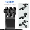 Suporte de Luz para Bicicleta, Clipe de Farol para Bicicleta, Adequado para Suporte de Conexão de Câmera de Ação GoPro, Suporte de Extensão de Mesa, Farol