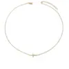 El Nuevo Collar Cruzado Más Vendido en Europa y América para Mujer, Cadena Sencilla y Elegante para la Clavícula, Joyería para el Trabajo, Artístico