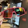 Óculos de Sol Polarizados Esportivos para Crianças ao Ar Livre, Óculos de Sol Esportivos Anti-UV para Crianças, Lentes Coloridas de Silicone Macio