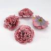 Cabeza de Rosa Simulada de 7 cm Pasador DIY Tocado Ropa Flor de Boda Pared de Flores Fiesta de Cumpleaños de Boda Accesorios para Fotos