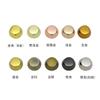 Clavo de Pie de Bolsa de 12 mm Herrajes para Bolsa Tornillo Base de Bolsa Clavo Cubeta Clavo de Pie Redondo Hebilla Decorativa para Bolsa de Cuero Accesorios de Ropa