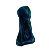 Aliexpress Más Vendido Unisex Seda Artificial Cabeza Larga Sombrero Sombrero Pirata Durag Sedoso